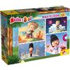 Liscianigiochi Lisciani Giochi - Masha Puzzle Maxifloor 24, È Fantastico! Puzzle per Bambini, 86092