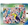 Ravensburger - Puzzle Uccelli incredibili, 1000 Pezzi, Idea regalo, per Lei o Lui, Puzzle Adulti