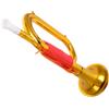 ifundom Tromba Dorata Per Bambini Giocattolo Musicale 13 Pollici Strumento a Fiato Prop Per Spettacoli Teatrali E Giochi Di Ruolo Educativi