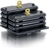 Wiking 077855 Claas Zavorre per Trattore Xerion, Accessorio per Modellini di Trattori, 1:32, Da 14 Anni, Zavorre Anteriori e Posteriori Claas Xerion, Nero