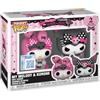 Funko Pocket Pop! Hello Kitty - (Kuromi + 20th) - K/Mystery Mini - 2 Pack - (SE) - Portachiavi - Mini Figura in Vinile da Collezione Novità Portachiavi - Riempitivi per Calze