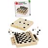 W WIDMANN MILANO Party Fashion Dal Negro 53490 - Scacchi Dama Tria Legno