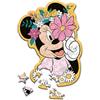 Trefl - Puzzle in Legno Originali: Disney, Minnie: Nel Mondo di Topolino - 50 Pezzi, Wood Craft Junior, Forme irregolari, 10 figure, puzzle moderno, divertente per bambini dai 5 anni