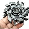 WPOJ EDC Fidget Slider Giocattoli Fidget, Sollievo dallo Stress Magnetico Metallo Armatura Aperta Trottola Rotante per Adulti
