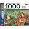 Tuttle Publishing Samurai Warriors in Battle: Finished Size 29 X 20 inch - 74 X 51 Cm