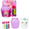 Barbie Mattel - Peluche a forma di animale, 17,8 cm, con tessuto lavabile fai da te, 3 colori (gli stili possono variare)