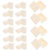 BESPORTBLE Pezzi da Gioco Acrilici Chiari per Giochi da Tavolo Set di Quadrati per Gioco Mahjong Fai-da-te Aspetto Estetico Beige e Decorazione