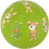 Sigikid- Kautschuk-Ball Tiere, Softballs Palla in Gomma, Colore Verde, 42431
