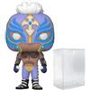 Funko POP WWE: Rey Mysterio Funko Pop! Vinyl Figure (Bundled con compatibile Pop Box Protector Case) Multicolore 9,5 cm