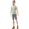 Barbie Ken Fashionistas T-Shirt Moda Cactus, Uno Stile da Collezionare, FJF74