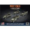 Battlefront Miniatures Flames of War WW2: Plotone AAA M15 e M16