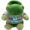 DIGITALSHIRT - Peluche Personalizzato Pulisci Schermo PC, Fondo del Pupazzo in Morbida Microfibra (Non Graffia lo Schermo) Orsetto di Peluche Piccolo Personalizzabile, Altezza 12cm (Coccodrillo)