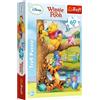 Trefl, Puzzle, Disney Winnie the Pooh, 60 Pezzi, Un Piccolo Qualcosa, per Bambini da 4 Anni