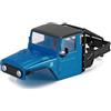 INJORA IR40 Carrozzeria del Camion con Gabbia Tubolare per Upgrade TRX4M Defender Bronco 1/18 RC Crawler,Blu