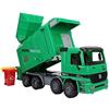 UPALDHOU Giocattolo Modello di Camion della Spazzatura, Simulazione per Bambini Inerzia Camion della Spazzatura Modello di Auto Igienico-Sanitaria con Tre Rifiuti
