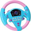 Generico Fai Finta Di Giocare Al Volante, Controller Di Guida Per Auto Portatile Simulato | Volanti Interattivi Con Controller Di Guida Finta, Giocattolo Per Bambini, Educazione Precoce E In