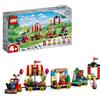 LEGO Disney Treno delle Celebrazioni Disney, Giochi per Bambini e Bambine da 4 anni, Giocattolo Serie 100° Anniversario con Carri di Vaiana, Woody, Peter Pan e Trilli più Topolino e Minnie 43212