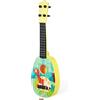 VICASKY Ukulele Giocattolo per Bambini in Plastica Leggero Design Graffiti Cartoon, Strumento Musicale Reale per Principianti e Ragazzi