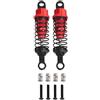 Generic 2 ammortizzatori idraulici per auto RC 1/12 1/16 di ricambio per ammortizzatori RC per D90 MN82 MN99S C24, rosso
