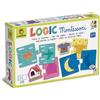 Ludattica - GIOCHI MONTESSORI - Logic Montessori - Trova la sagoma corretta! Gioco educativo 3-5 anni - Made in Italy