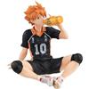 Jilijia Haikyuu Figura Hinata Shoyo e Tobio Kageyama - Modello PVC in Posizione Seduta, Bambola Ornamentale per Desktop