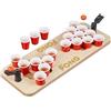 Magie di Natale Gioco da tavola Drink Pong con 20 Bicchieri in Scatola Regalo
