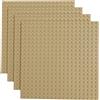 Q-Bricks Confezione da 4pz. Base 20X20 Borchie Avorio 094