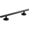F Fityle Fingerboard con Binario Rotondo, Skateboard da Dito, Giocattolo in Acciaio Inossidabile, Creativo, Professionale, ausilio per, Nero