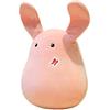 Zopmopae Anime rosa carino peluche bambola coniglio bambola lancio cuscino morbido imbottito peluche portachiavi ciondolo giocattolo per Anime fan Chritsmas compleanno