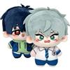 Jiumaocleu 2 pezzi Anime Ivan Til Plushies - Ivan Peluche Anime Ivan Peluche Bambole 10 CM PP Cotton Bag Pendente Regalo da Collezione