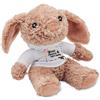 JOPHY & CO. Peluche Personalizzato con Nome e Foto, Morbido Pupazzo con Maglietta Personalizzabile, Idea Regalo per Bambini, Compleanno e Natale cod. 8713 (Coniglietto)