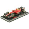 Burago FERRARI F1 SF-23 TEAM SCUDERIA FERRARI N 16 4th MONZA ITALY GP 2023 CHARLES LECLERC - WITH PILOT AND SHOWCASE RED BLACK YELLOW
