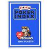 MODIANO Texas Poker 4 Mini Index azzurro - Carte da gioco Texas Poker 3005372