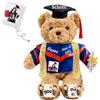 JABECODIFA Regalo Laurea per lei Orsacchiotto Personalizzato con Testo Foto, Orsetto di Peluche con Cappello Laurea come Regali Personalizzati per lui Regalo Laurea per lei (26cm)