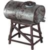 MotiveTech Modello in Ho di cisterne per Acqua, Decorazioni per scenari ferroviari, Accessori ferroviari, diorami, Decorazioni per scenari ferroviari per
