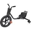 ARBGO Drift Trike - Monopattino per bambini, 90 x 68 x 60 cm, fino a 80 kg, con ruote posteriori, adatto per bambini dai 6 anni in su (nero)