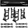 Pothyes Hobby Dettagli RC Lega di Alluminio Off Road Buggy Chassis Setup System Set Righello di Regolazione per Traxxas Arrma losi 1/8 1/7 Rally Short Truck Elettrico Off-Road Car