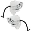 ibasenice 2pezzi Telecamera in Miniatura Per Casa Delle Bambole Decorazione Mobile in Giocattolo Simulazione Prop Per Ragazzo Compatibile Micro e Giochi Finzione