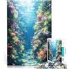 LKASGCBY Puzzle da 1000 pezzi per adolescenti Barriera corallina sottomarina Rompicapo con pezzi completamente interconnessi di forma casuale 75x50cm