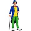 Pegasus Costume Grillo di Pinocchio Adulto Vestito Carnevale (XL)