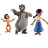 MARUKATSU Figure Disney Libro della seva: Mogly,Balou Shanti Figure non articolate,personaggi Disney, decorazione di torta, decorazione di Pasqua,. (Libro della Giungle)