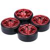 Benkeg Pneumatici HSP 4 Pezzi/Set 1/10 Pneumatici per Auto Pesanti per Traxxas HSP Tamiya HPI Kyosho su Auto Drift Road