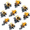 TOYANDONA 10pezzi Mini Costruzione Per Auto Pull Back Giocattoli Educativi Per e Ragazze
