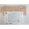 Generico Mantua Model Art. 36462 - Scialuppa in legno da montare - 133 x 40 x 26 mm