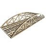WWS War World Scenics War World Scenics Ponte ad Arco Binario Doppio 560mm (Low Detail) - Scala 00/HO Modellismo Ferroviario Diorama Scenario