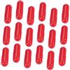 ZUNOXAZ 50 Capsule Sangue Commestibile per Halloween Effetto Realistico per Trucco Horror e Cosplay Accessori per Feste e Scherzi Sicure e Facili da Pulire