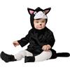 ATOSA | Costume Unisex Gatto Nero Bambino | Tuta con cappuccio, orecchie e coda | Costume comodo e sicuro per Halloween, Carnevale e feste | Tessuto morbido e traspirante | Costumi Bambini | +24 mesi