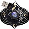 BAPPRJJ Modulo telecamera USB 1200P 120FPS 90FPS 1080P 720P AR0234 Otturatore globale Frame rate elevato Webcam for azione sportiva for PC(12mm)