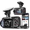 RexingUSA R4-4 canali Dash Cam W/Tutto Intorno Risoluzione 1080p, Wi-Fi, GPS, Visione Notturna IR, Modalità Parcheggio, Rilevamento collisioni, Porta Tipo-C