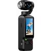 Generic Videocamera portatile HD 4K con obiettivo di rotazione di 180 gradi, mini videoregistratore DV per ciclismo, viaggi, sport e attività all'aperto